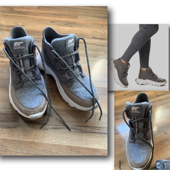 Sorel Sneaker Boots  Size-8 Caribou Women’s - Picture 1 of 14